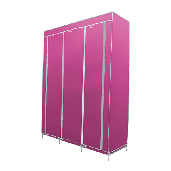Espectacular Closet Organizador de Ropa Armable y Portátil de Tela con 8 Secciones