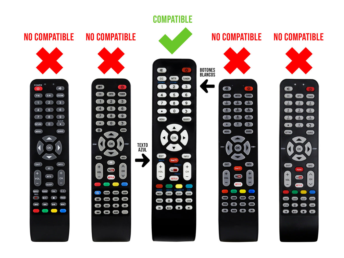 Control Para Spectra Smart TV