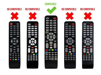 Control Para JVC Smart TV