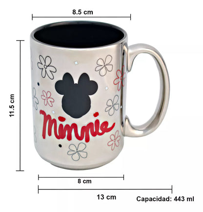 Taza de Cerámica Metalizada Fun Kids Distintos Personajes 433ml - Mickey mouse
