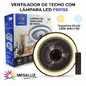 LAMP VENT TECHO F60156