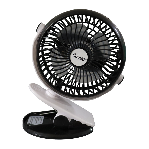 Ventilador de 360° con Base Tipo Pinza