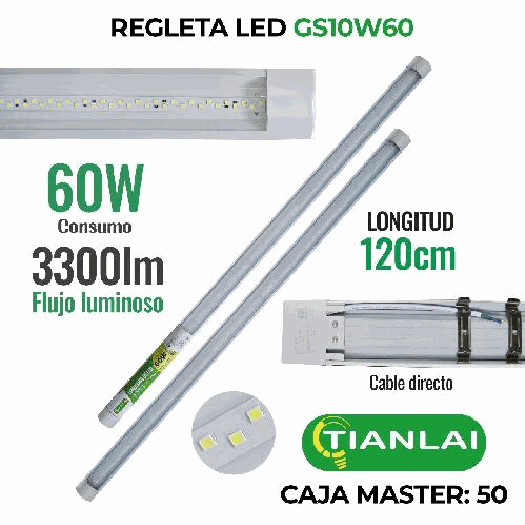 LUMINARIA LED GS10W60