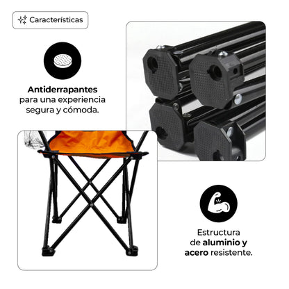 Sillas Plegables Para Camping Infantiles - León