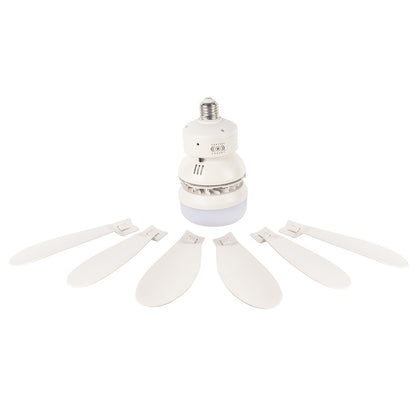 Foco Ventilador de techo con luz LED 30w con Control remoto