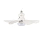 Foco Ventilador de techo con luz LED 30w con Control remoto