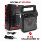 Bocina de 4 portable.