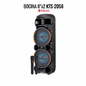 Bocina con doble altavoz de 8 pulgadas,