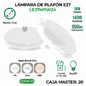 LAMPARA PLAFON E27 LE27M11W24 24W
