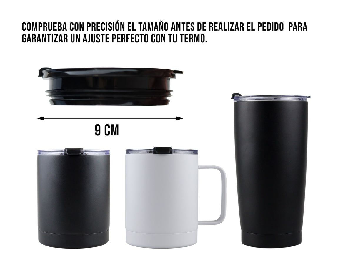 Tapa Termo Acrílico Negra 20 oz - LT-LID20 Tapa Termo Acrílico Negra 20 oz