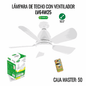 LAMP VENT TECHO LV64W25