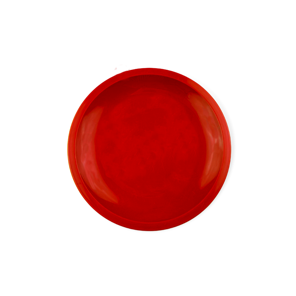 Plato Taquero de plástico 7.5" - Rojo