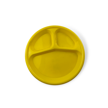 Plato de 3 Divisiones 9" - Rosa palido