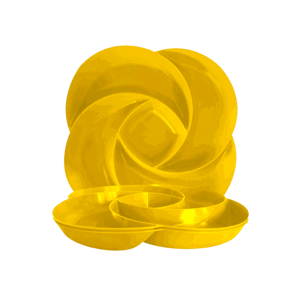 Plato Botanero 12" - Amarillo