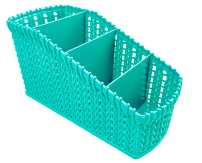 Organizador 4 niveles Rattan - Menta
