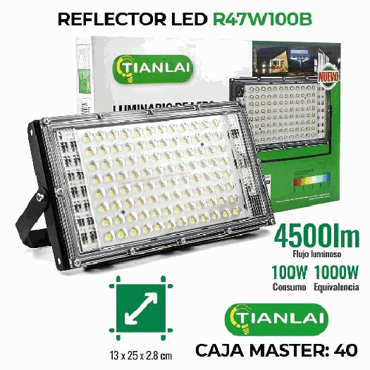REFLECTOR R47W100B 100w