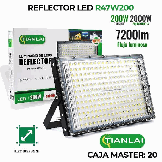 REFLECTOR 200w R47W200B