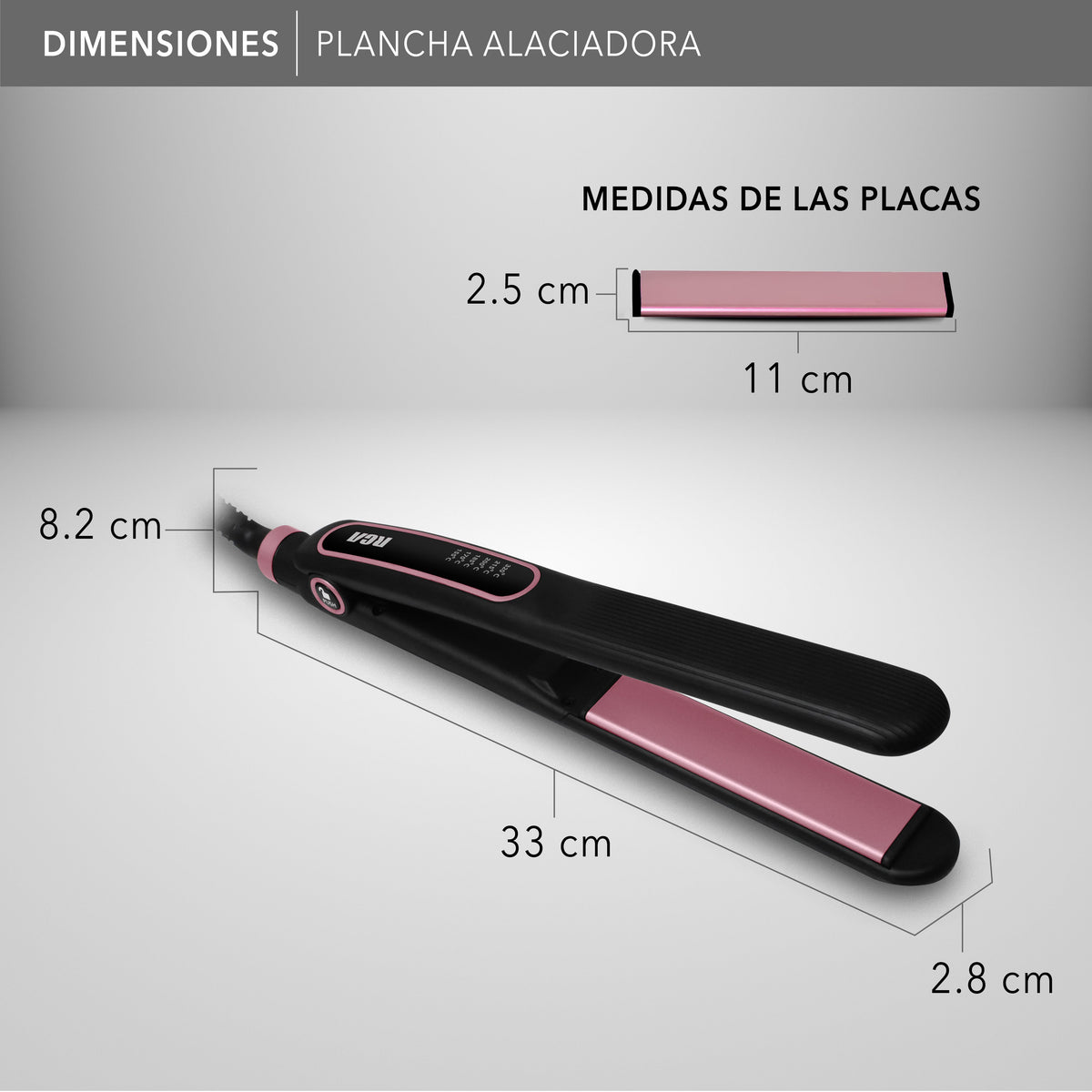 Plancha Alaciadora RC-P50