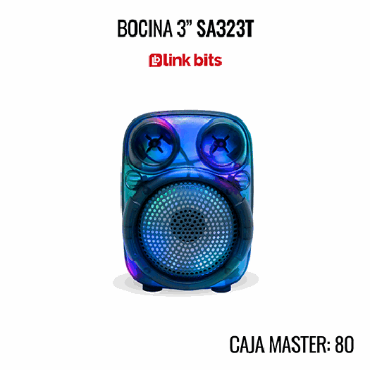 Potencia 5W con altavoz de 3 pulgadas