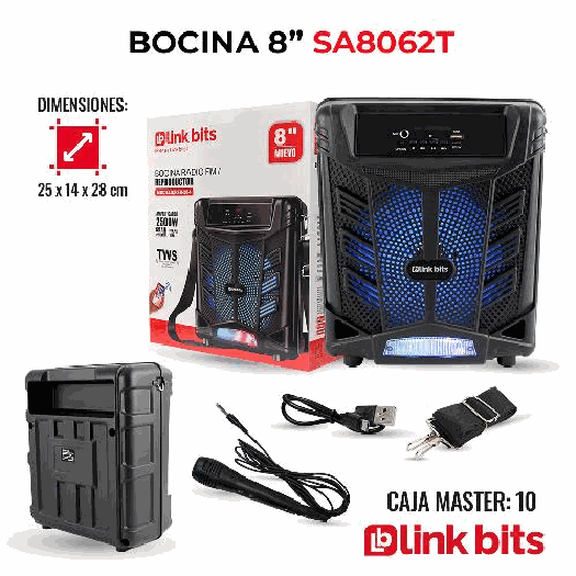 BOCINA SA8062T