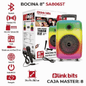 BOCINA BALETA RGB SA8065T