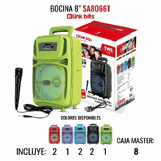 BOCINA SA8066T