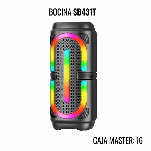 Bocina 2 × 4 pulgadas (10W)