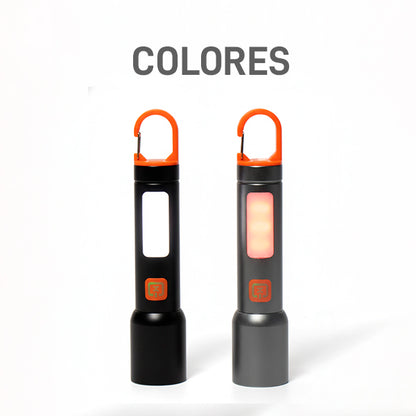 Linterna Portátil LED + COB