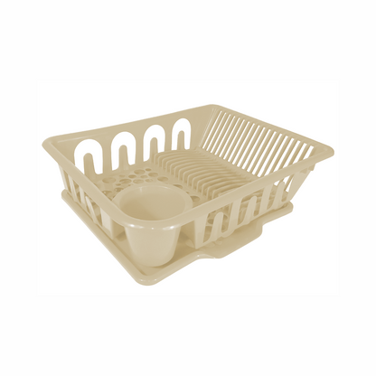 Escurridor De Trastes Con Base - Blanco
