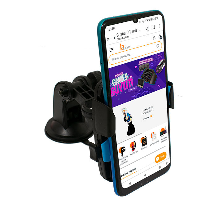 Soporte de Celular para Automóvil 360° de Rotación