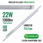 LUMINARIO DE LED T8W22N10