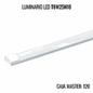 Luminario LED tipo T8