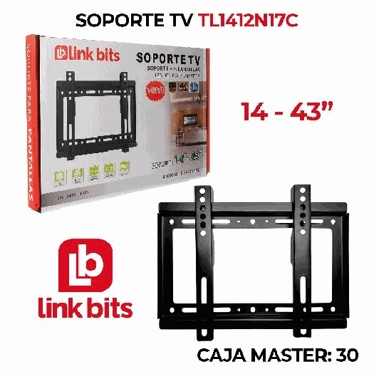 SOPORTE TV TL1412N17C fijo 14"-43" 25kg