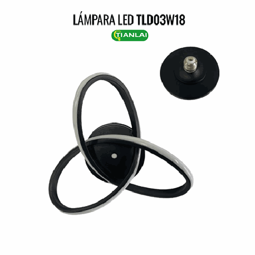 Lámpara LED decorativa moderna