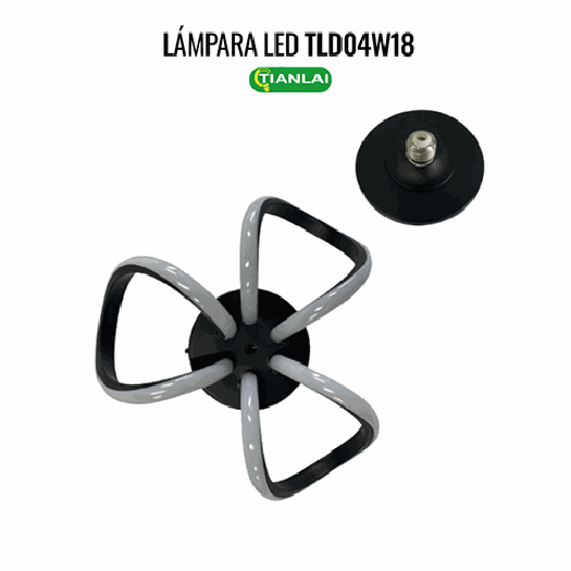 Lámpara LED decorativa moderna