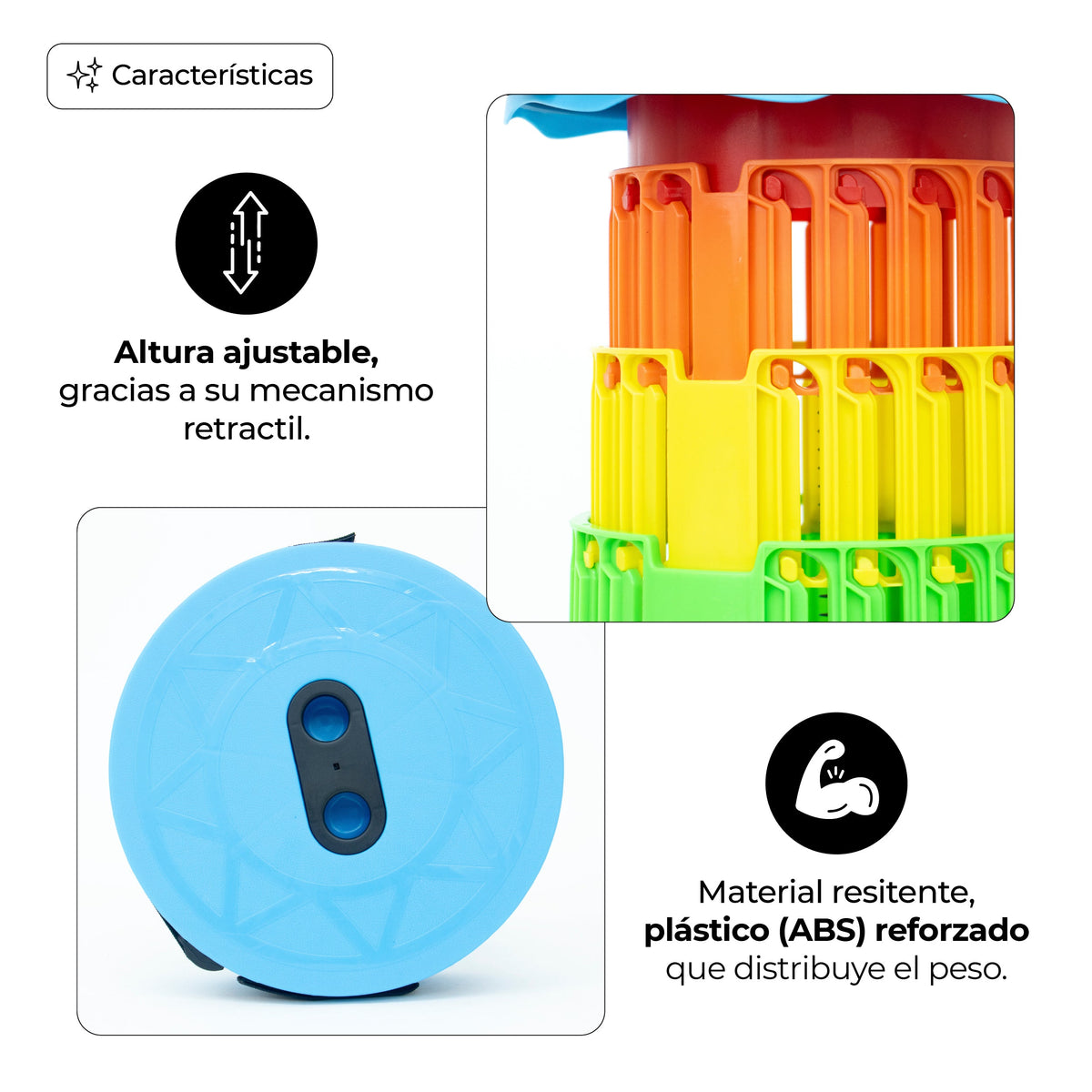 Silla Telescópica Multicolor - Multicolor