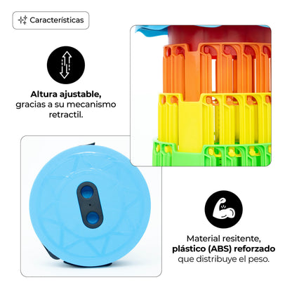 Silla Telescópica Multicolor - Multicolor