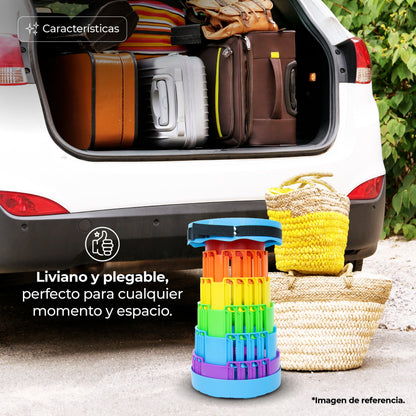 Silla Telescópica Multicolor - Multicolor