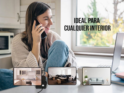 Teléfono Inalámbrico con ID caller y Base cargadora
