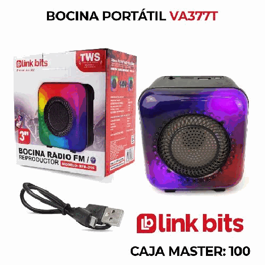 Bocina de 3 portable.