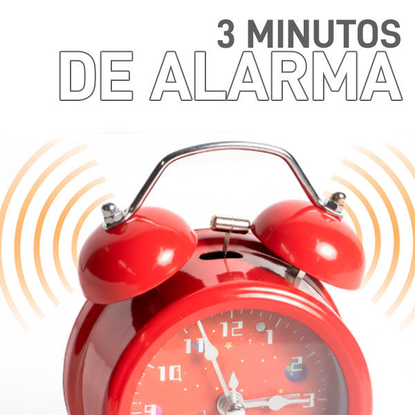 Reloj Despertador Analógico