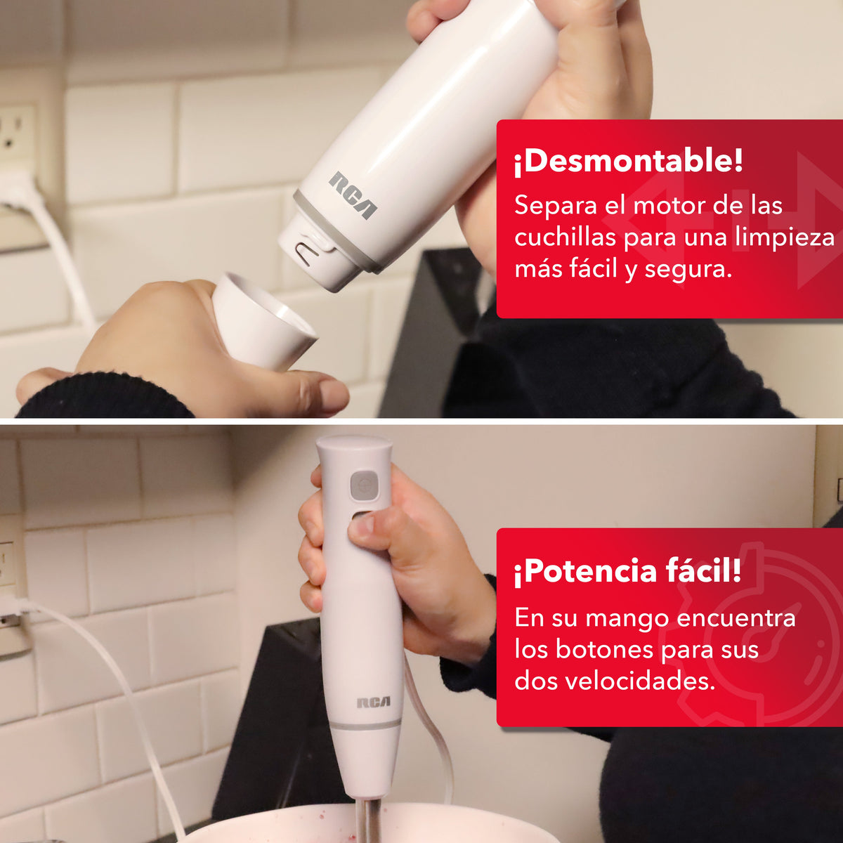 Batidora de Inmersión RC-1204 - Blabco
