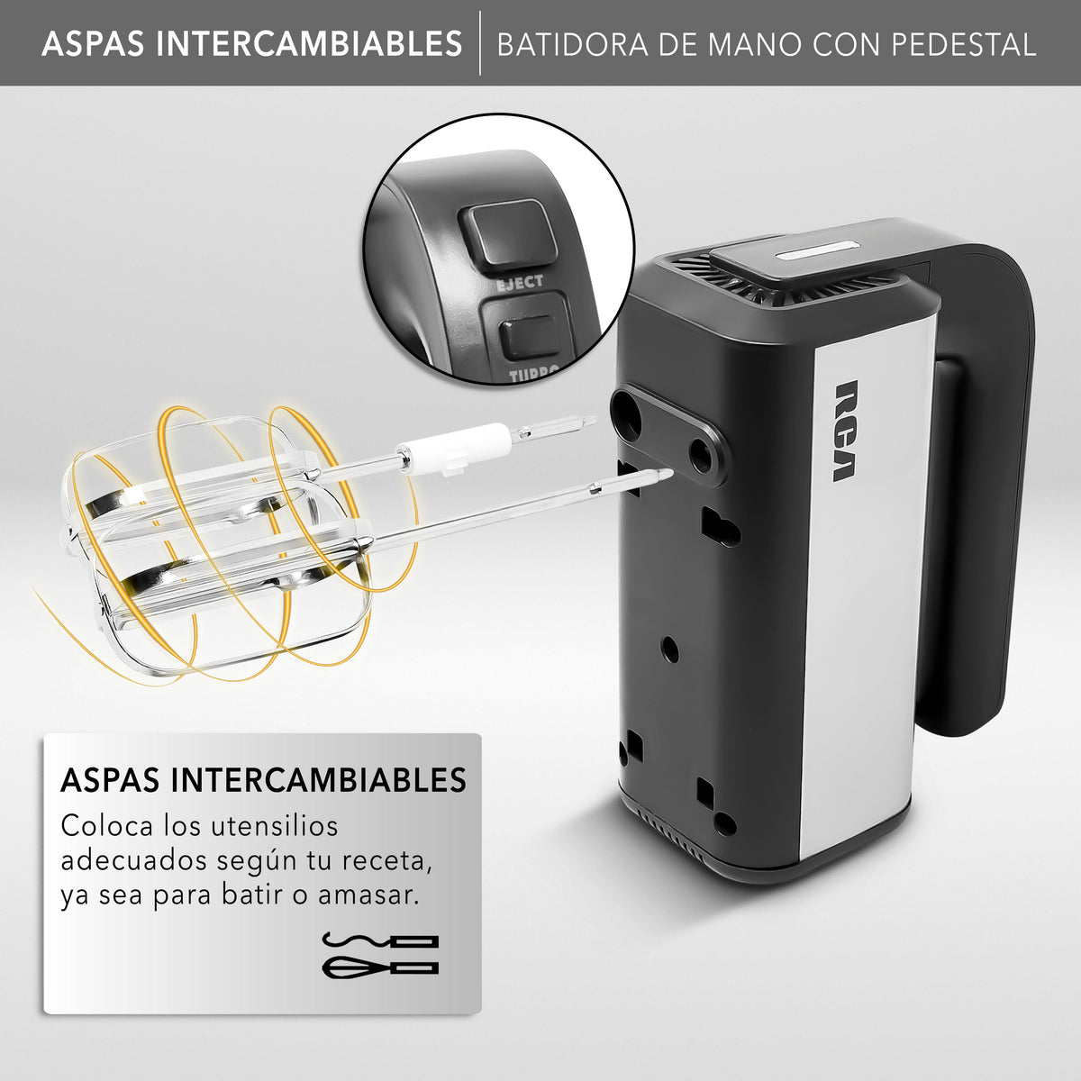 Batidora de Mano con Pedestal RC-70