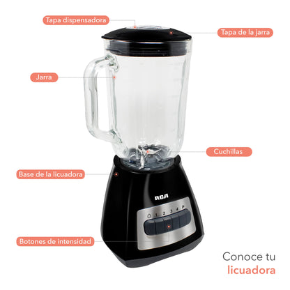 Licuadora con 4 Velocidades RC-L3
